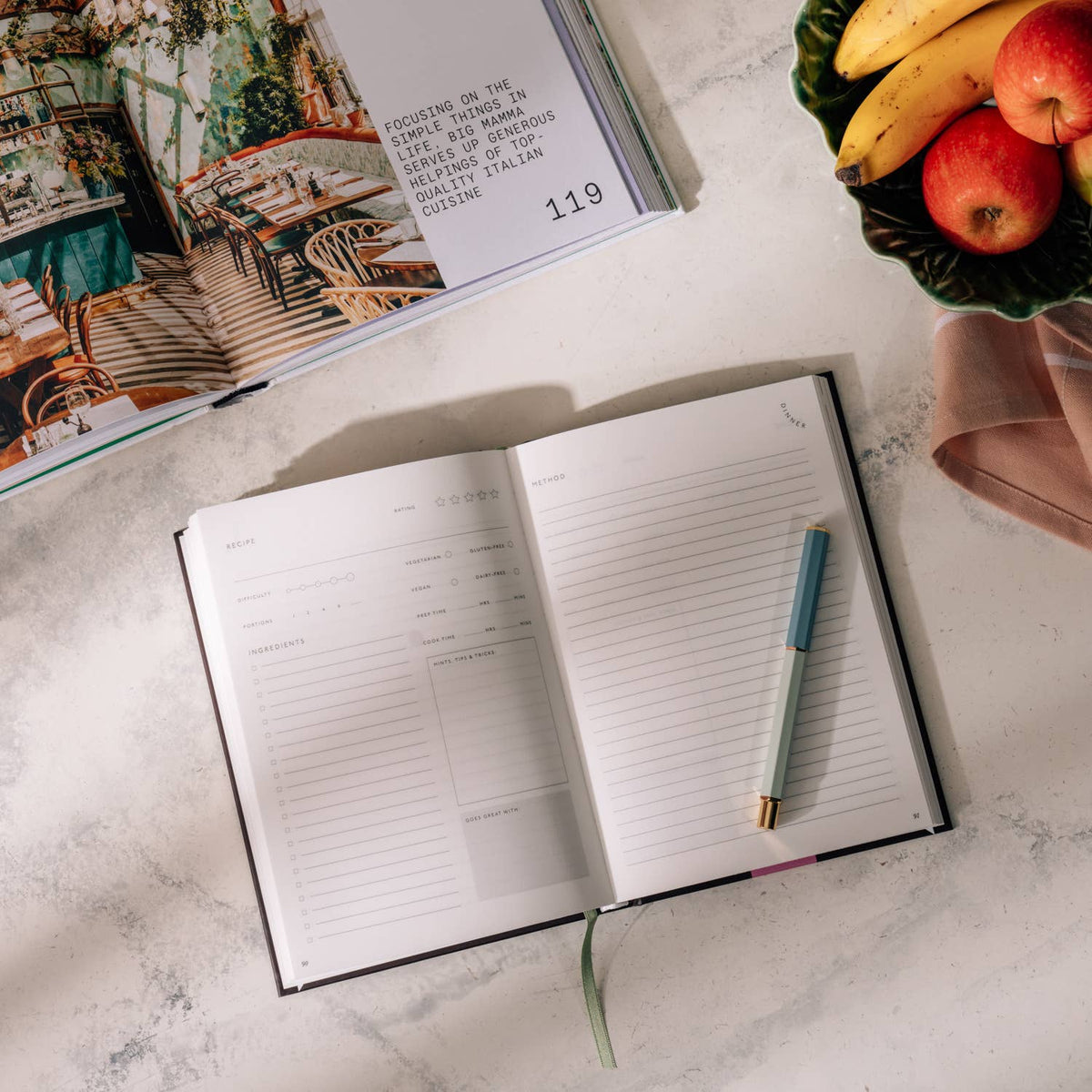 Guided Recipe Journal - Al Fresco