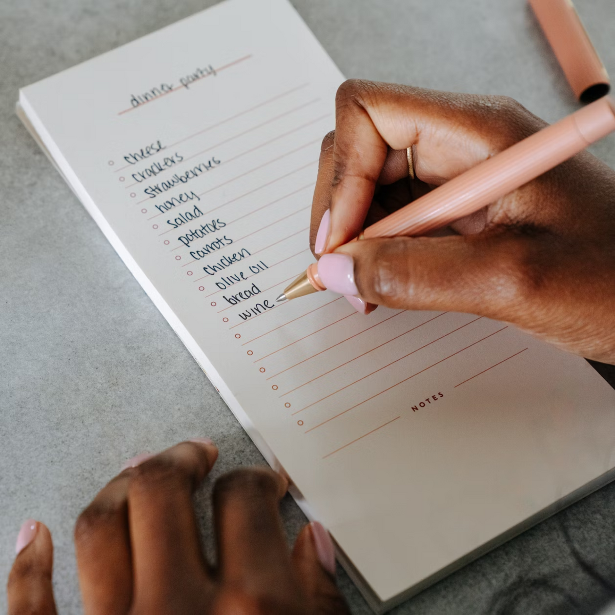 List Notepads Set of 3 - Colorblock