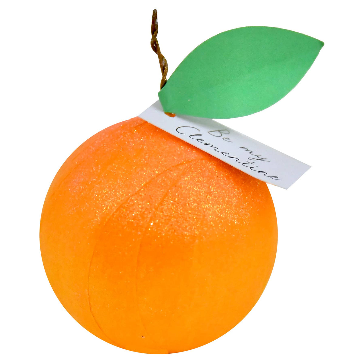 Mini Surprise Ball - Orange - "Be My Clementine"