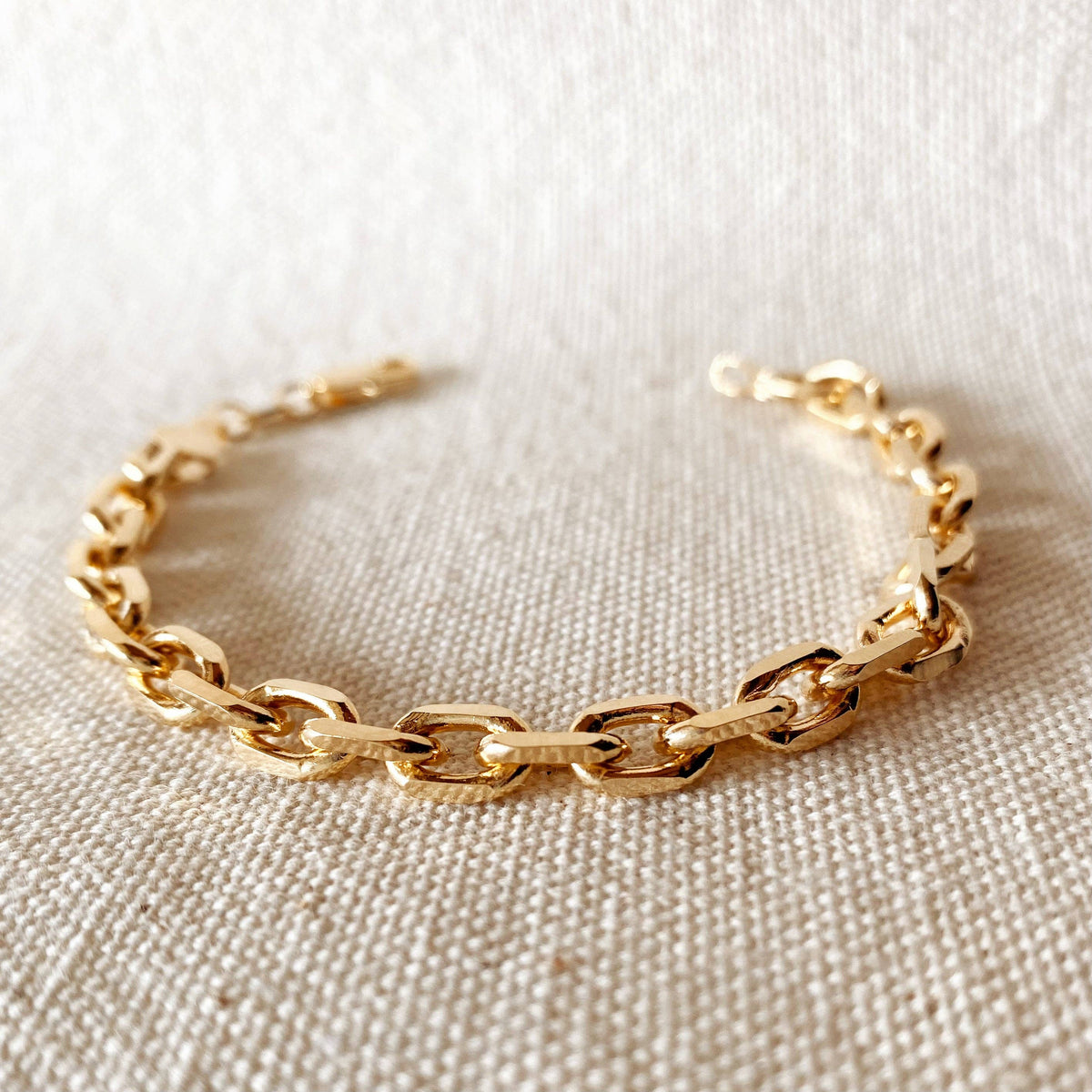 Link Bracelet 18k Gold