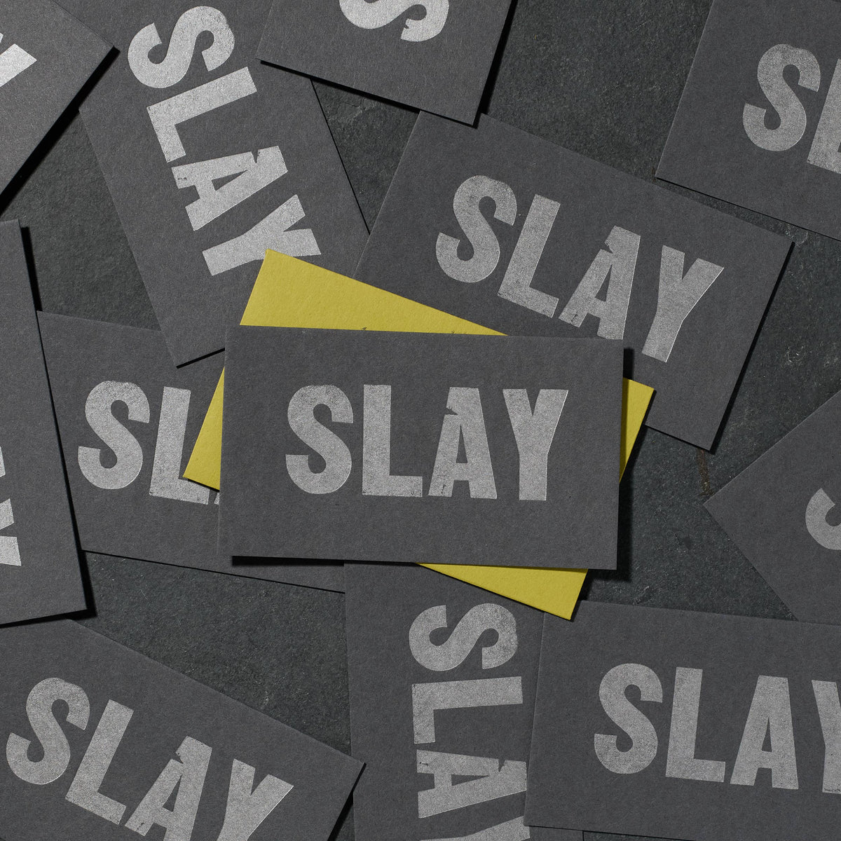 SLAY mini card