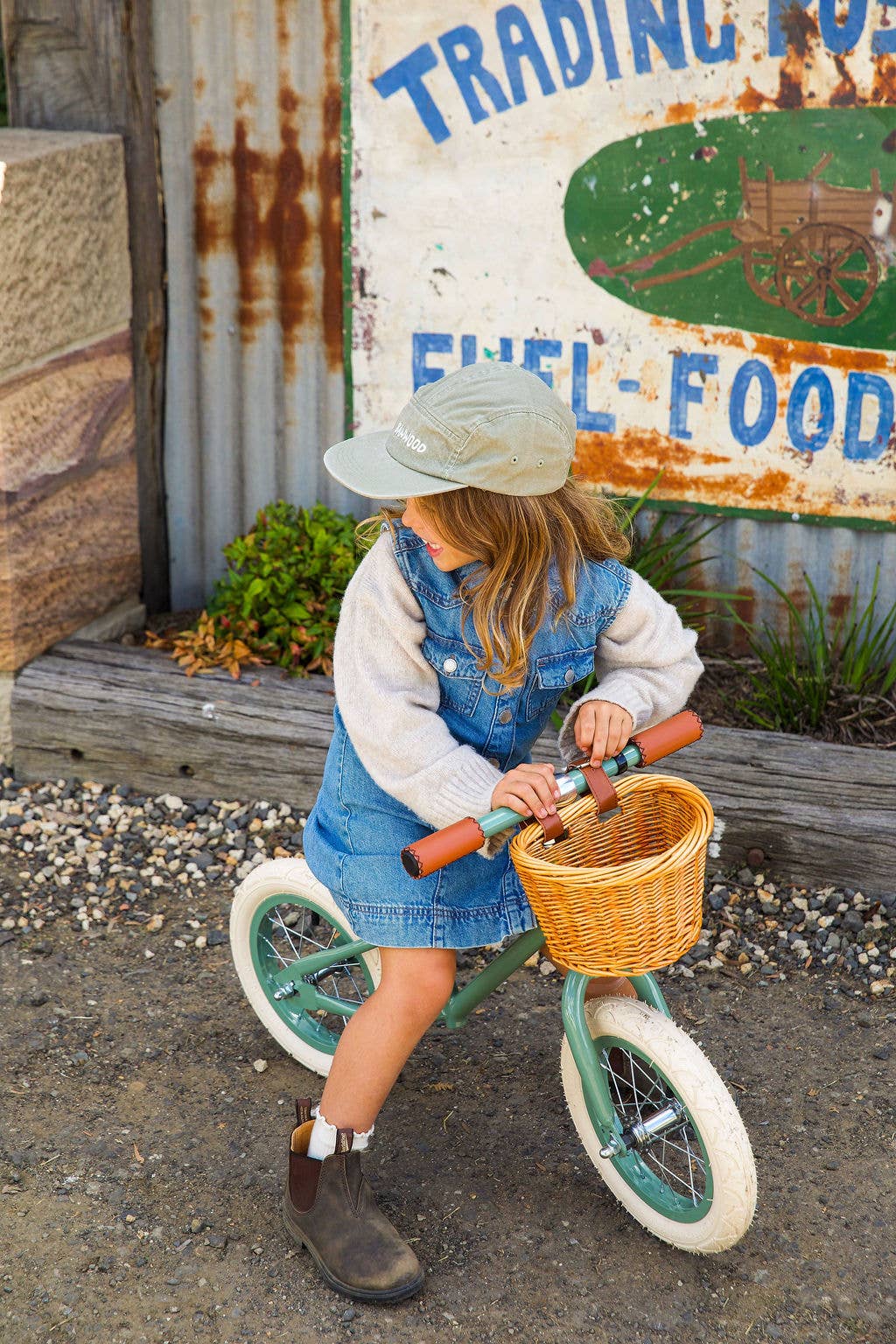 BALANCE BIKE FIRST GO VINTAGE - FOREST (New Color)