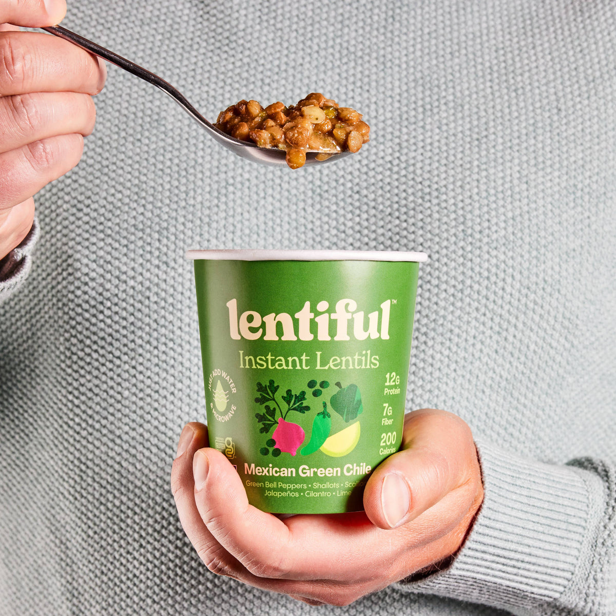 Mexican Green Chile Instant Lentils