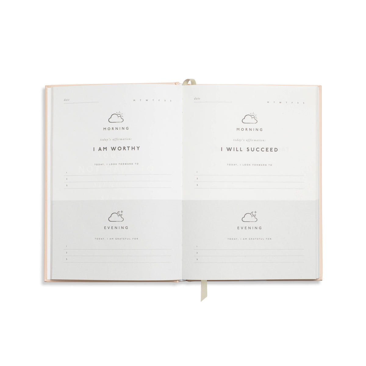 Guided Gratitude Journal, A5 Hardcover - Gratitude Attitude