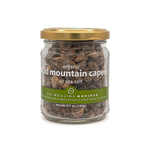 Wild Mountain Salted Capers - Les Moulins Mahjoub