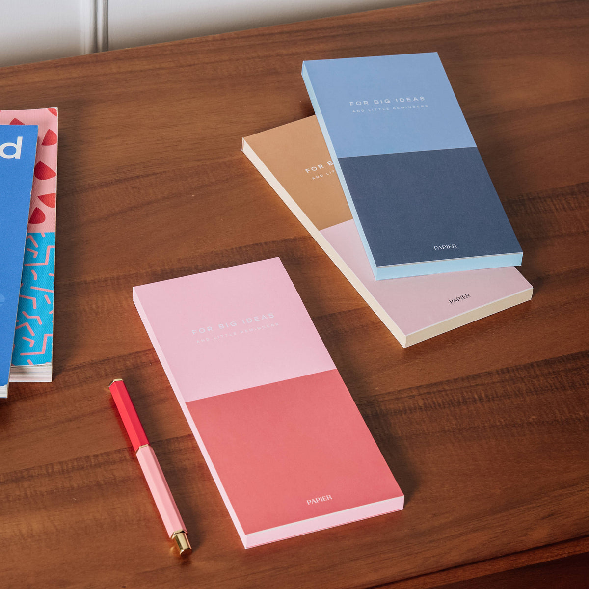 List Notepads Set of 3 - Colorblock