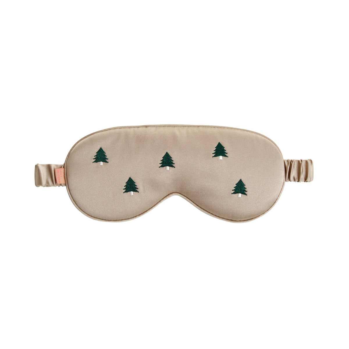 "Evergreen" Silk Sleep Eye Mask: Khaki
