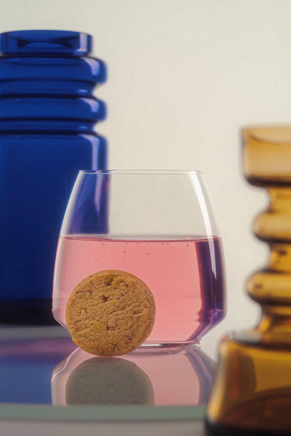 Rose Pistachio Cardamom Cookies