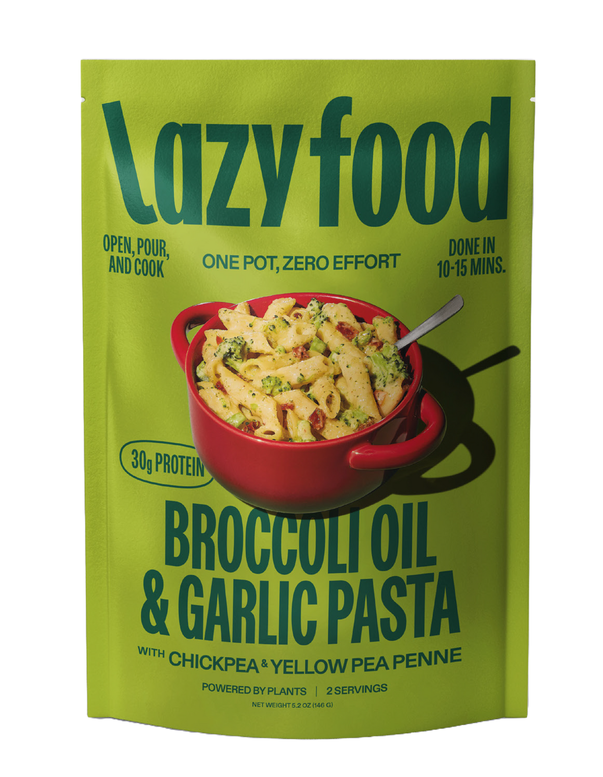 30g Protein Pasta Dinner | Broccoli, garlic & oil