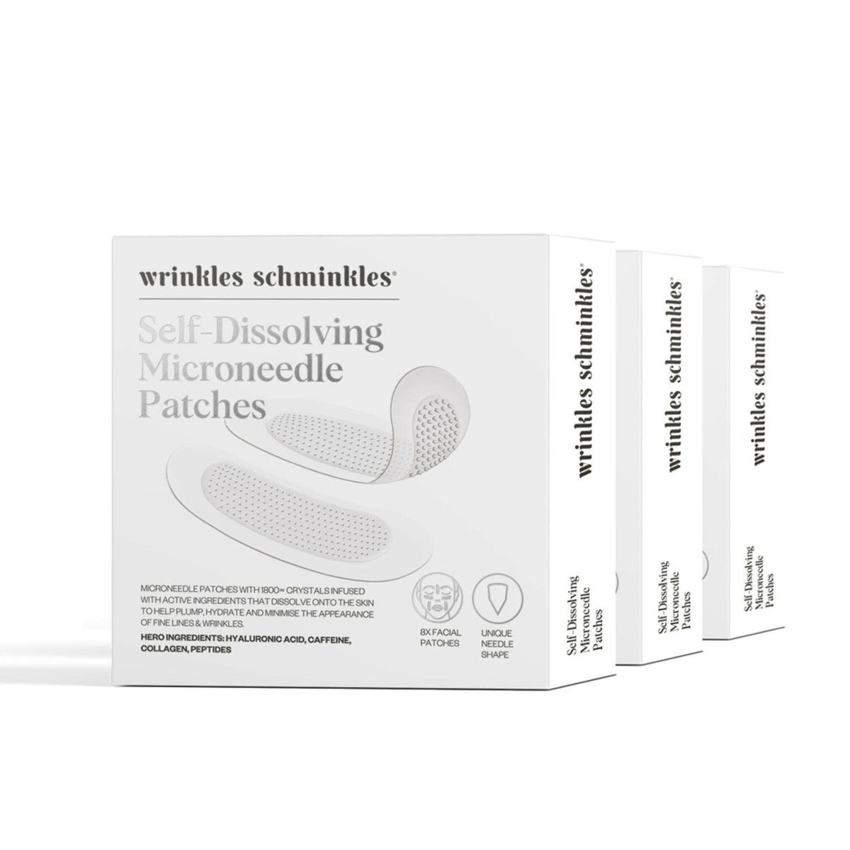 Self-Dissolving Microneedle Patches: Single