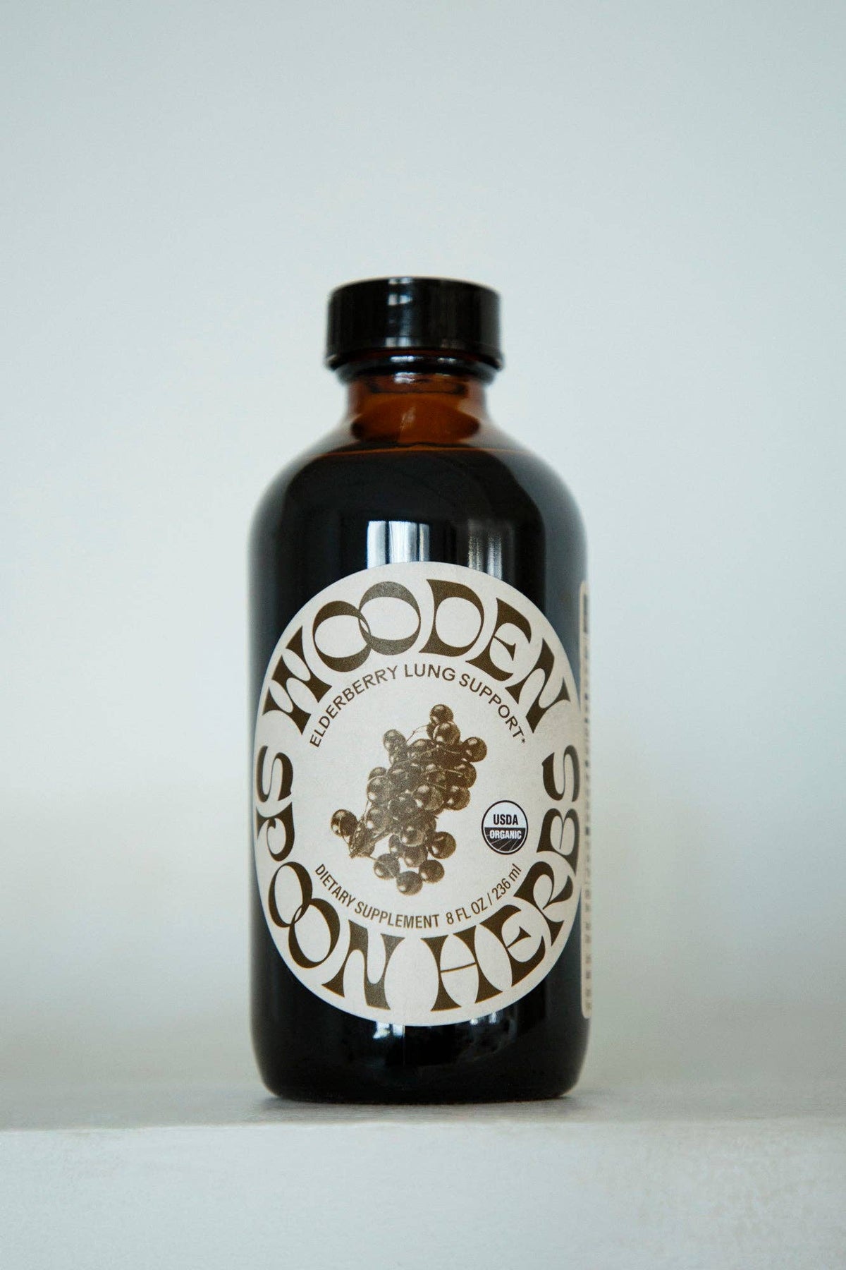 Elderberry Lung Support- Wooden Spoon