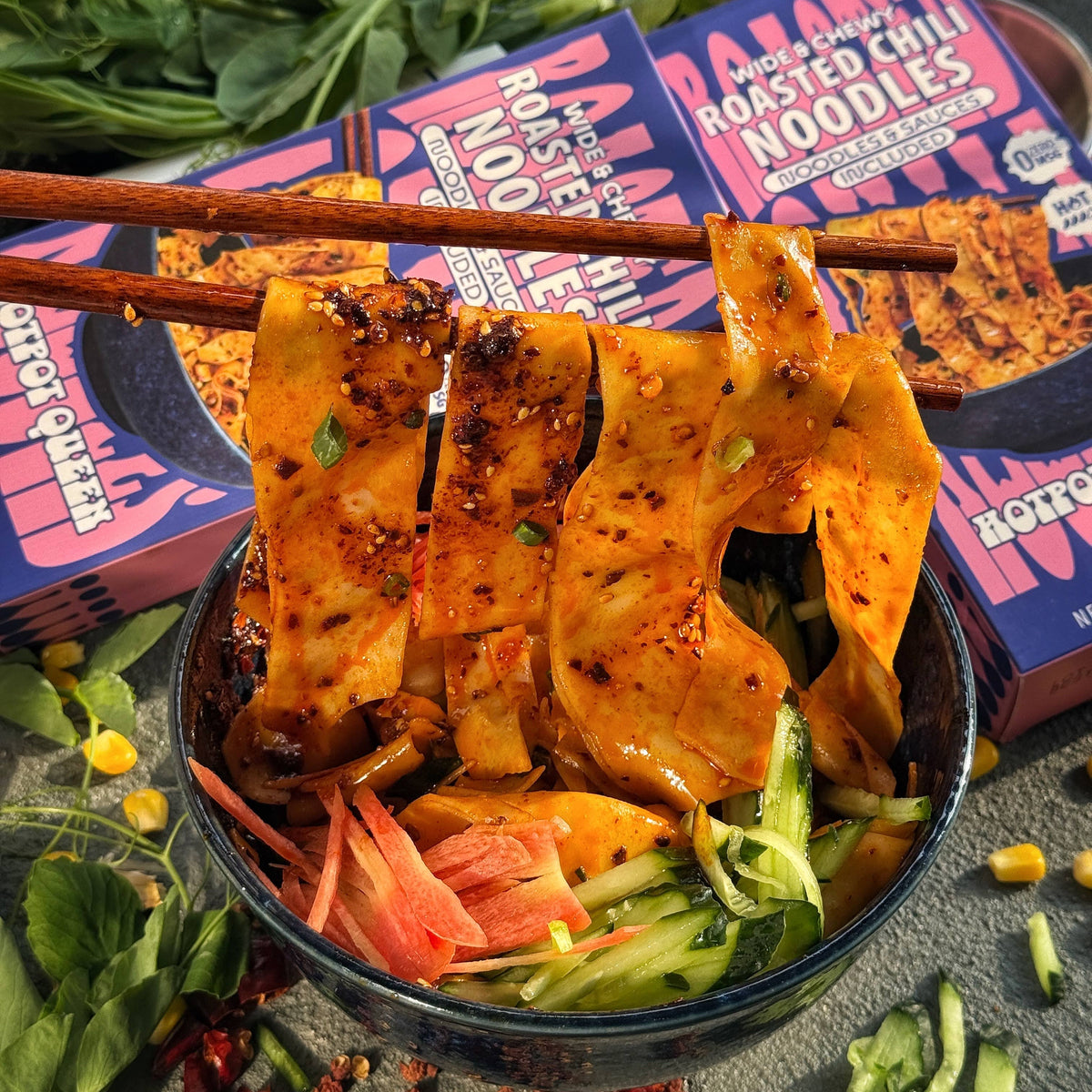 Roasted Chili Noodles