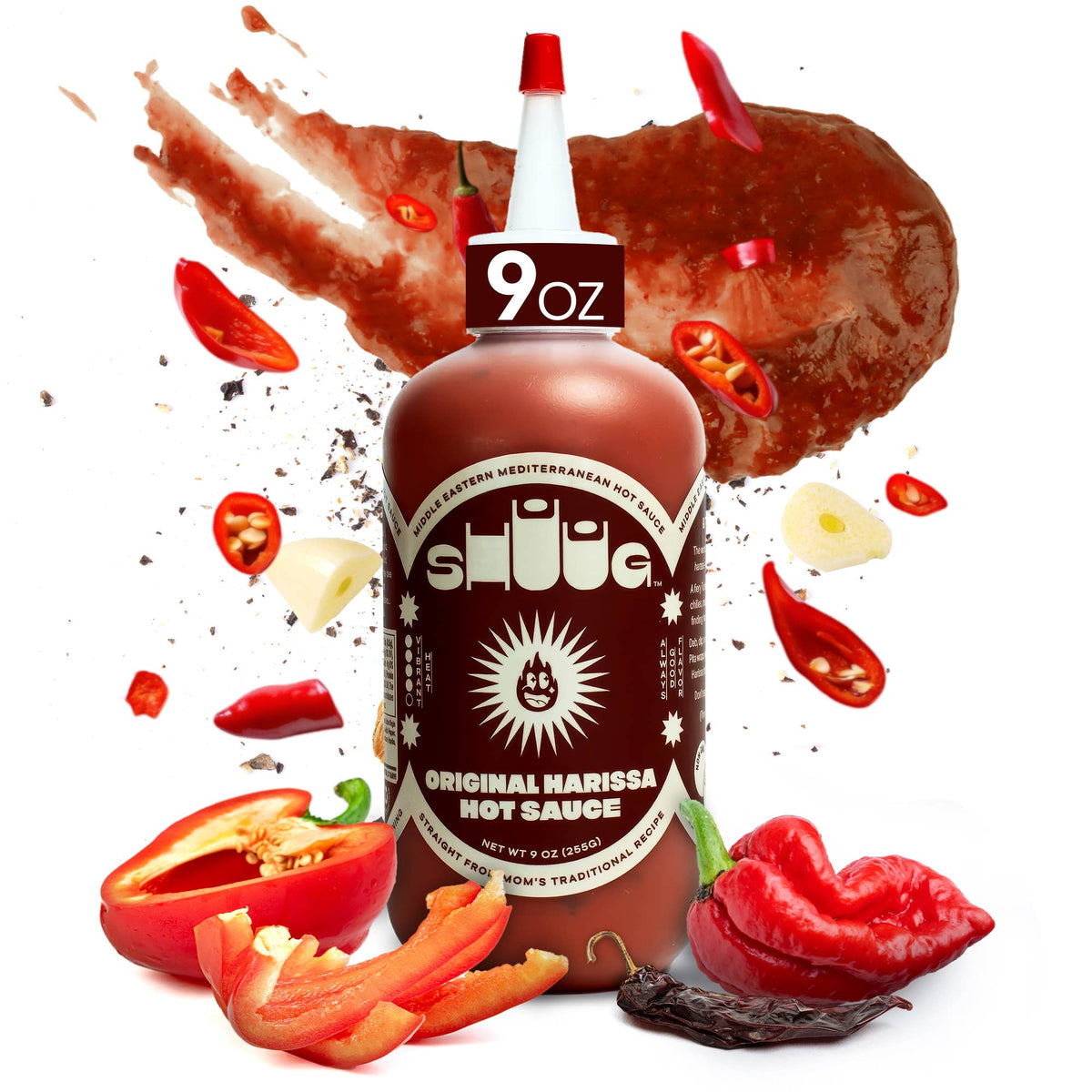 Harissa Hot Sauce (9oz)