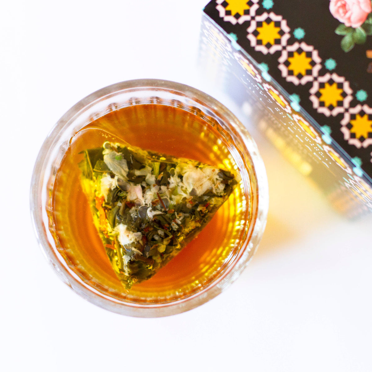 Saffron Rose Green Tea - (150g) 12 tea bags