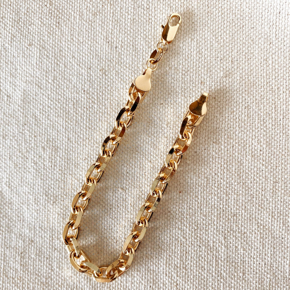 Link Bracelet 18k Gold