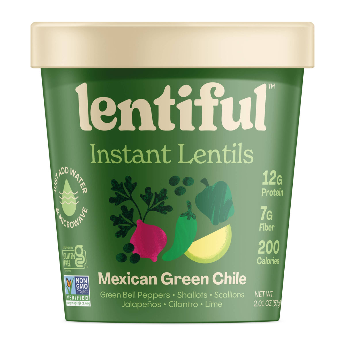 Mexican Green Chile Instant Lentils