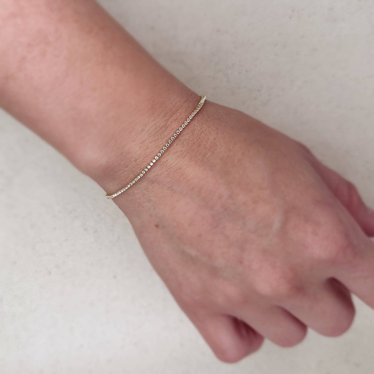 Tennis Bracelet 18k Gold