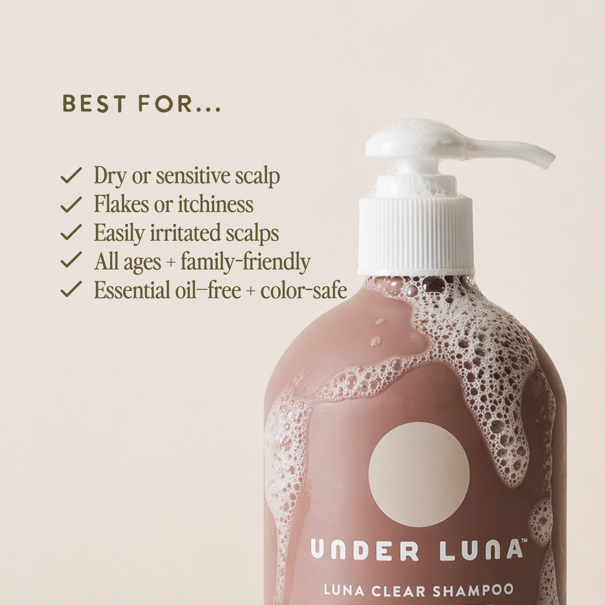 WHS - Luna Clear Shampoo 9.5 oz.