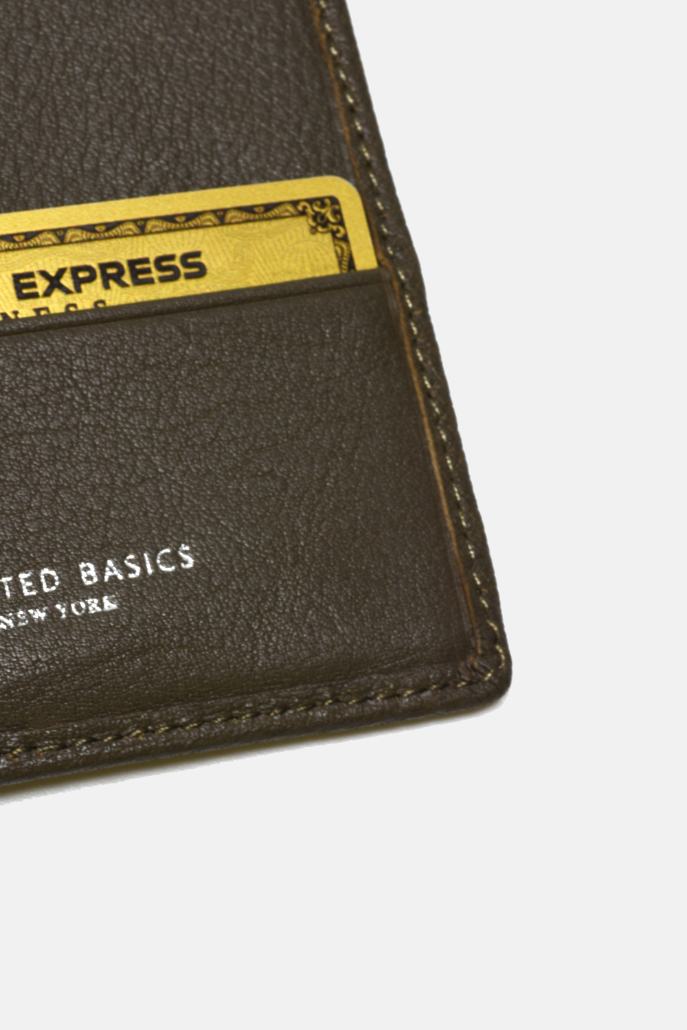 Leather Passport Holder: Green