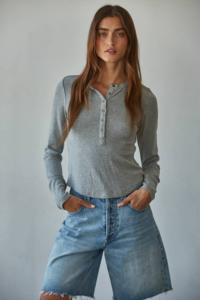 Ribbed Long Sleeve