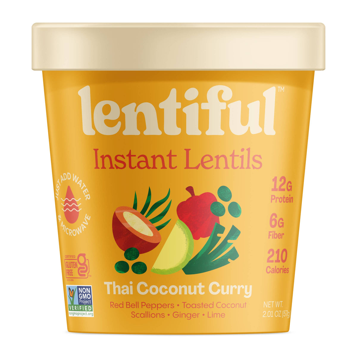 Thai Coconut Curry Instant Lentils