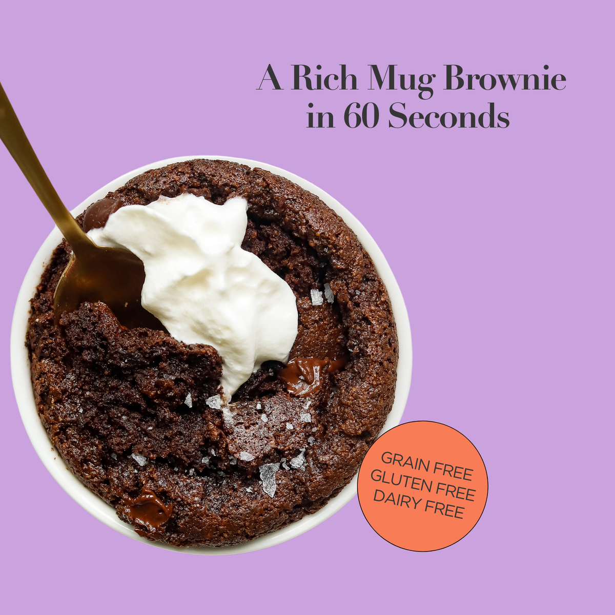 Instant Treat: Fudge Brownie In A Cup