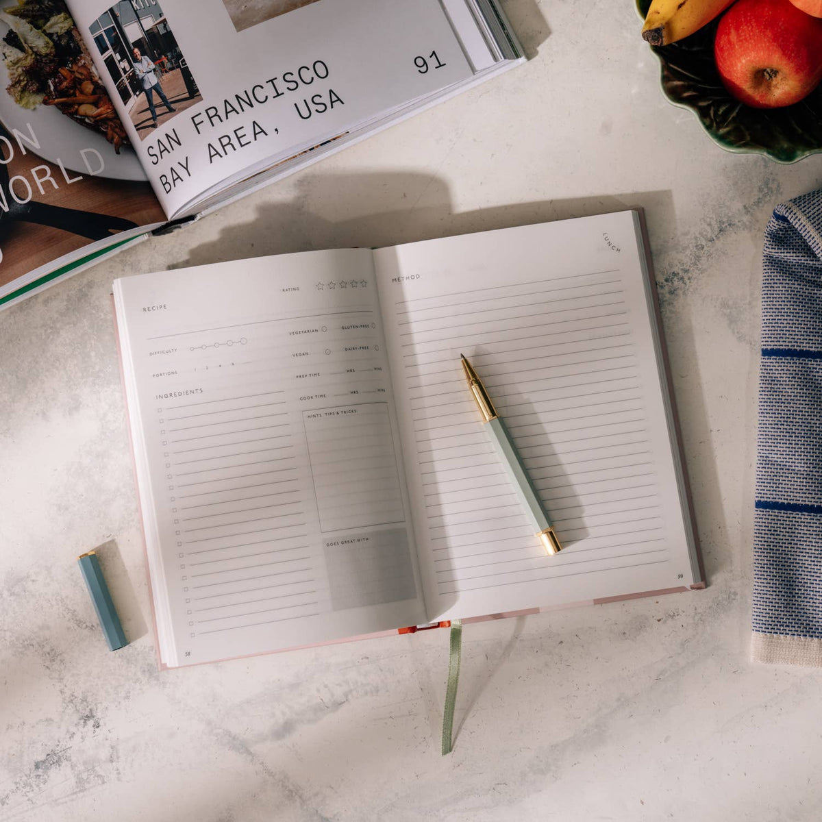 Guided Recipe Journal - Al Fresco