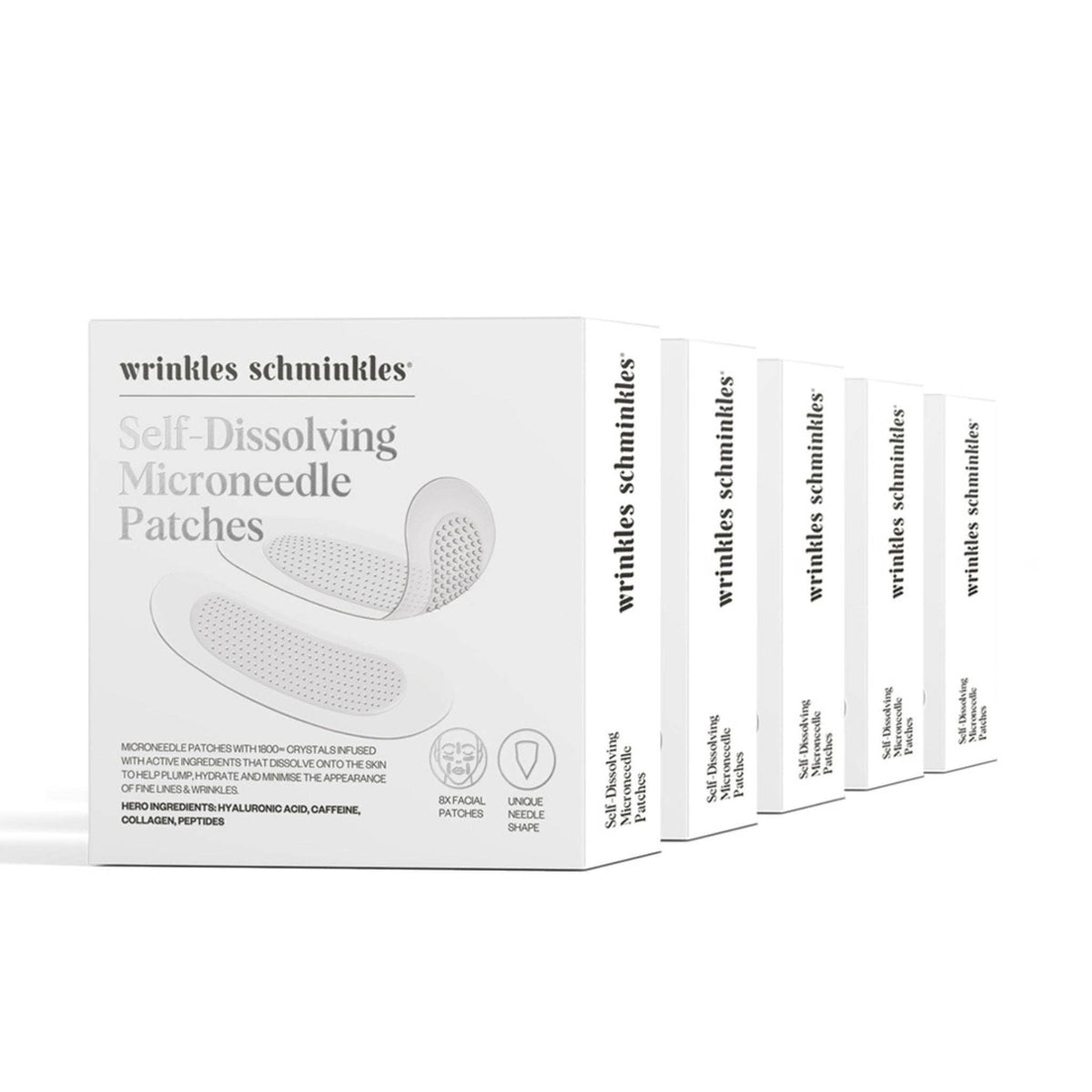 Self-Dissolving Microneedle Patches: Single