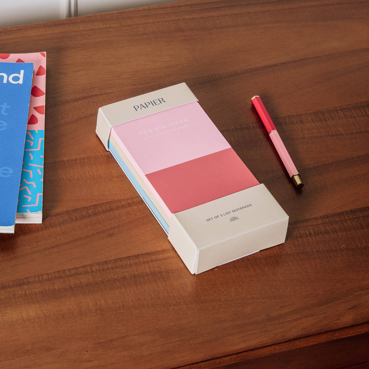 List Notepads Set of 3 - Colorblock