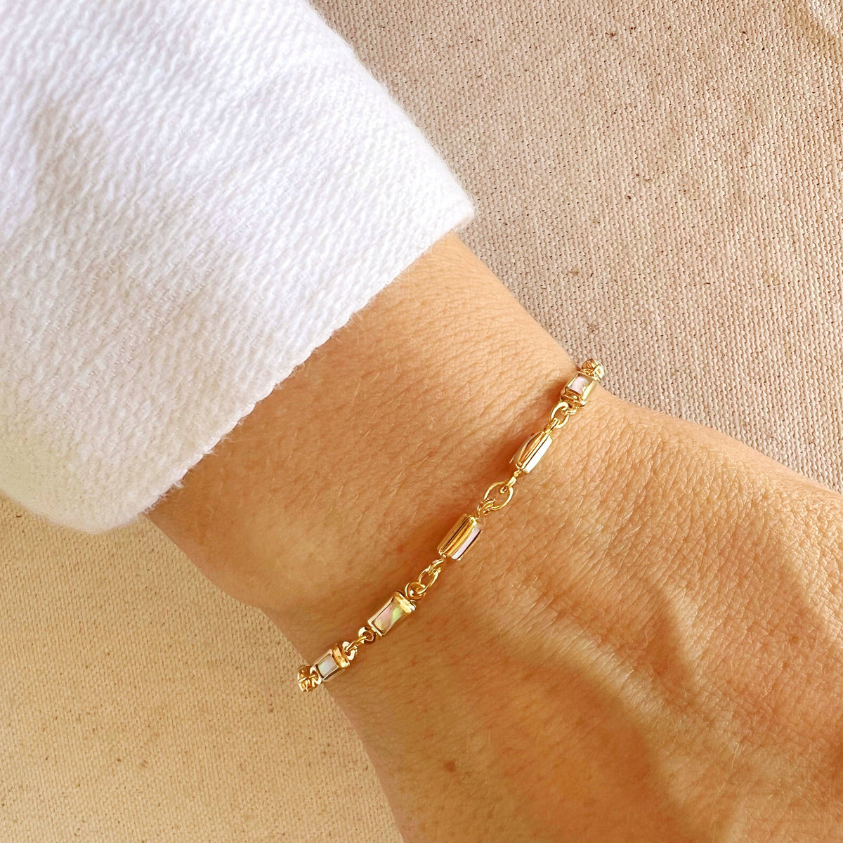 Opal Bracelet 18k Gold