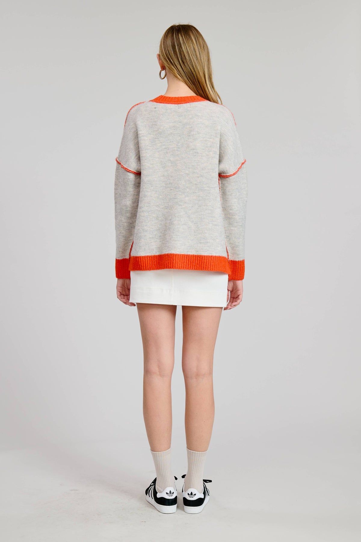 Color Contrast Sweater