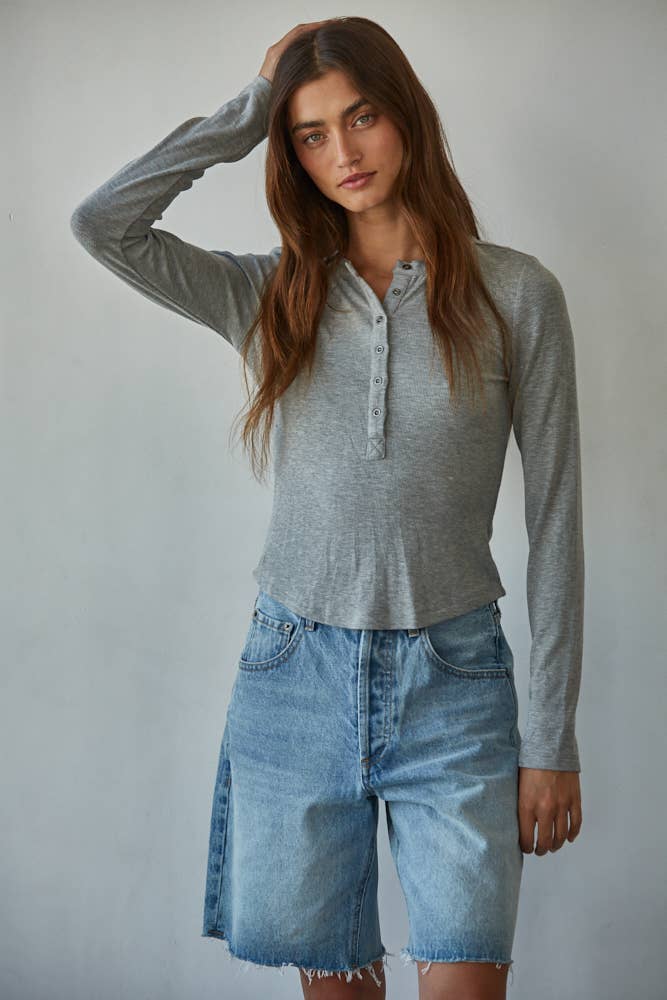 Ribbed Long Sleeve