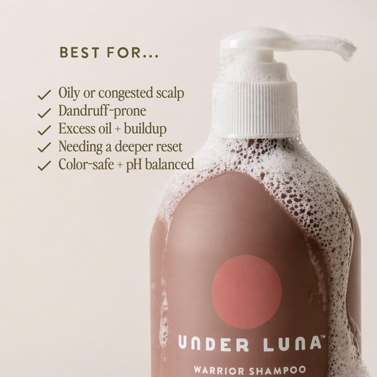 WHS - Warrior Shampoo 9.5 oz: 9.5 oz aluminum bottle