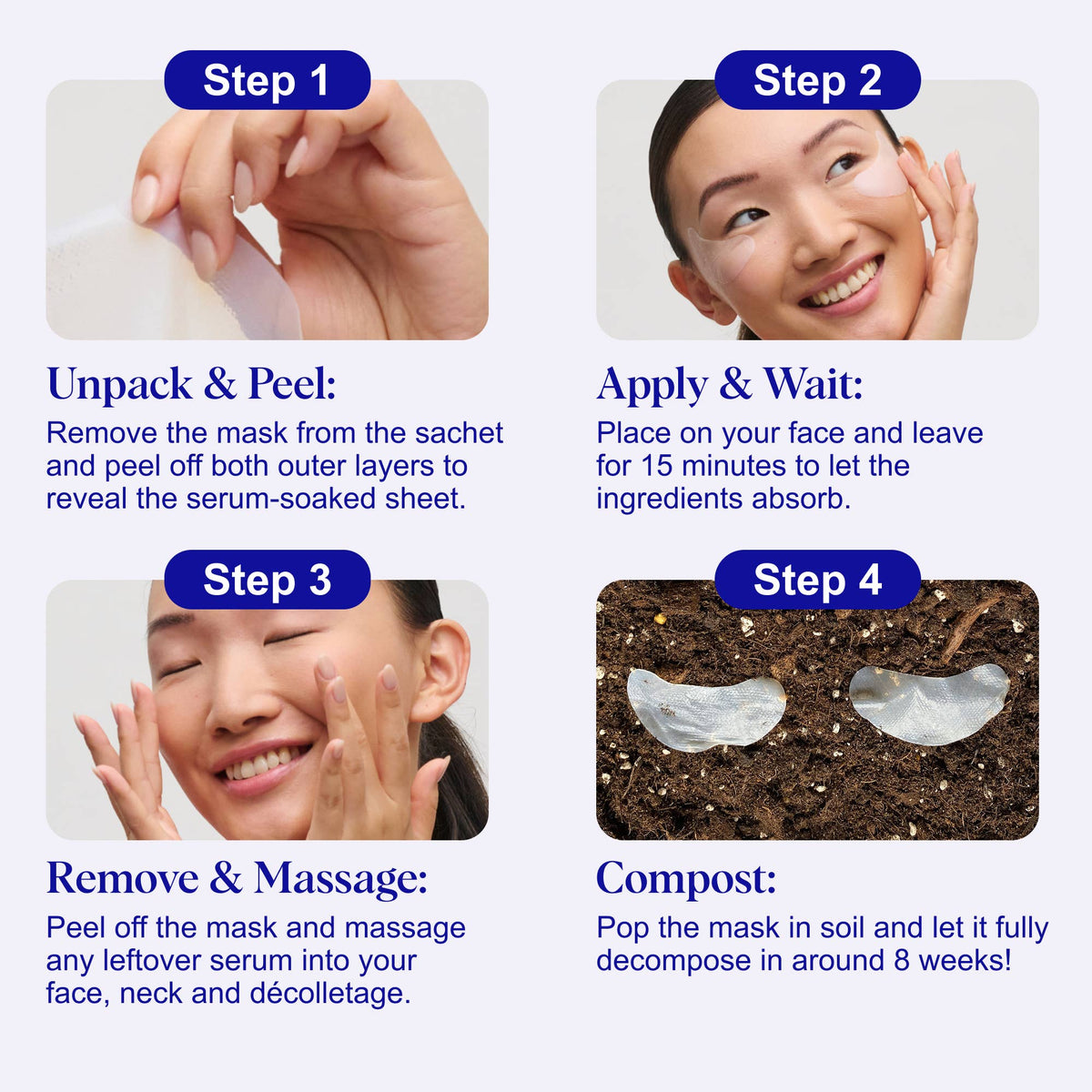 Eye Smoothing & Depuffing Sheet Masks