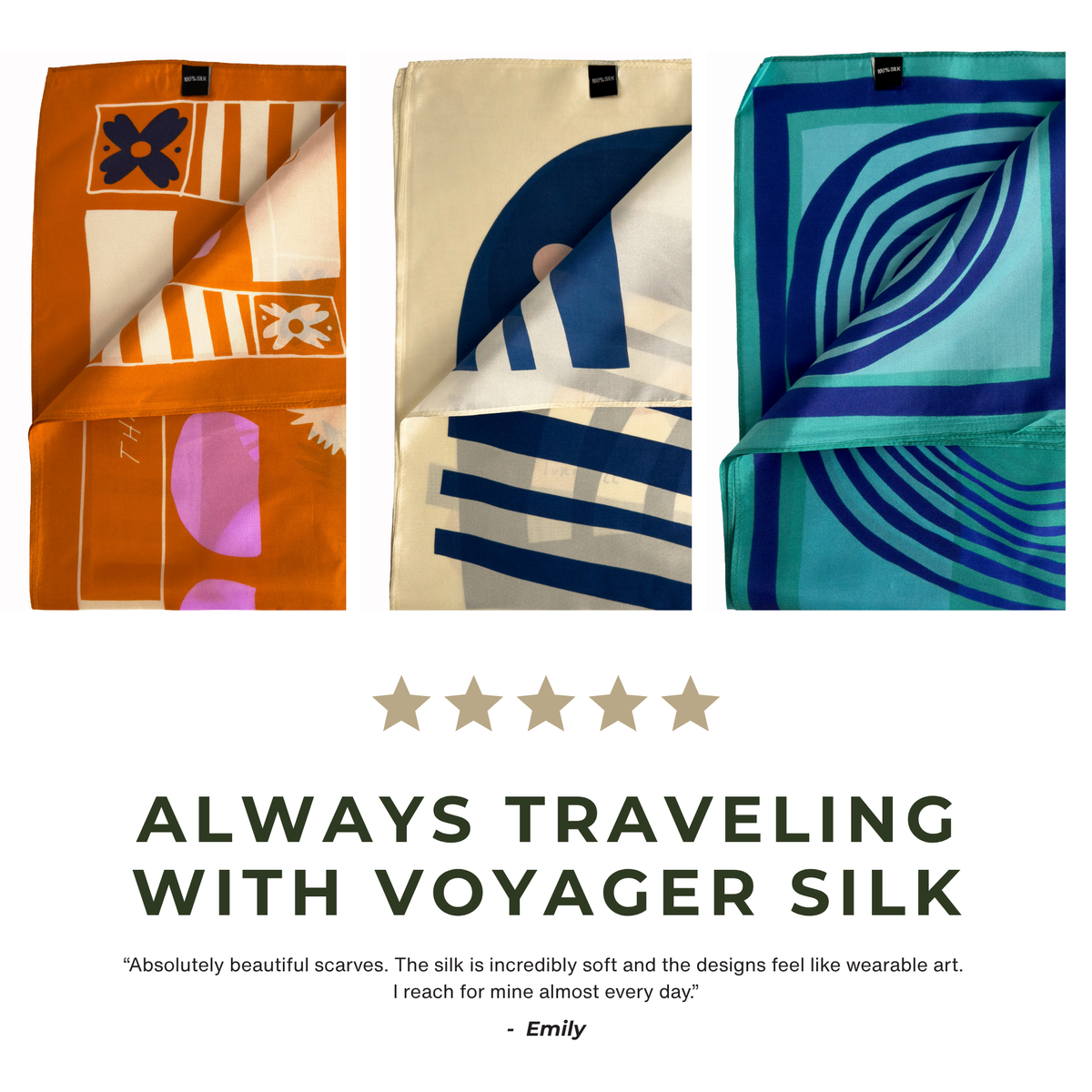 Voyager Silk - Soar & Sing Scarf