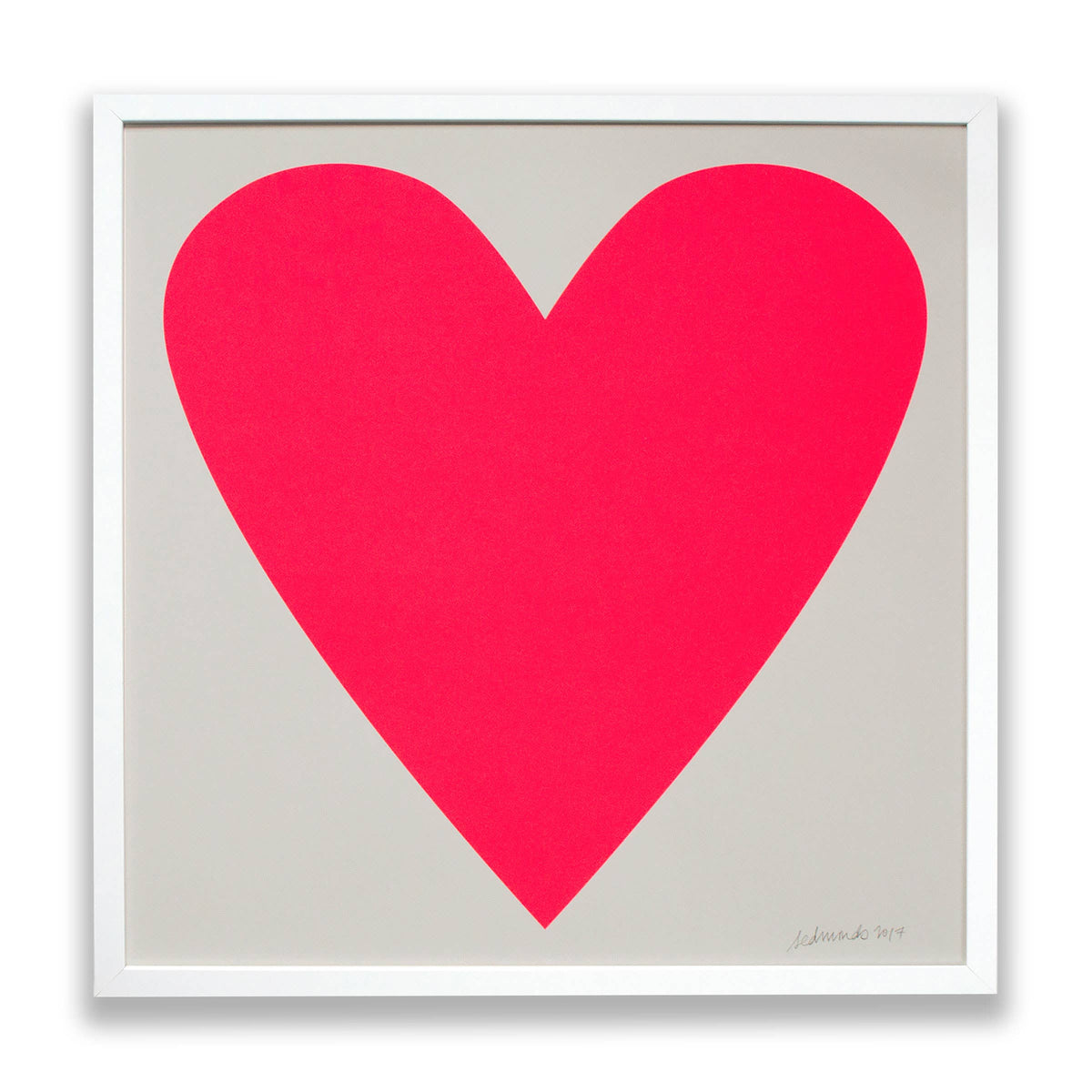 Neon Pink Heart