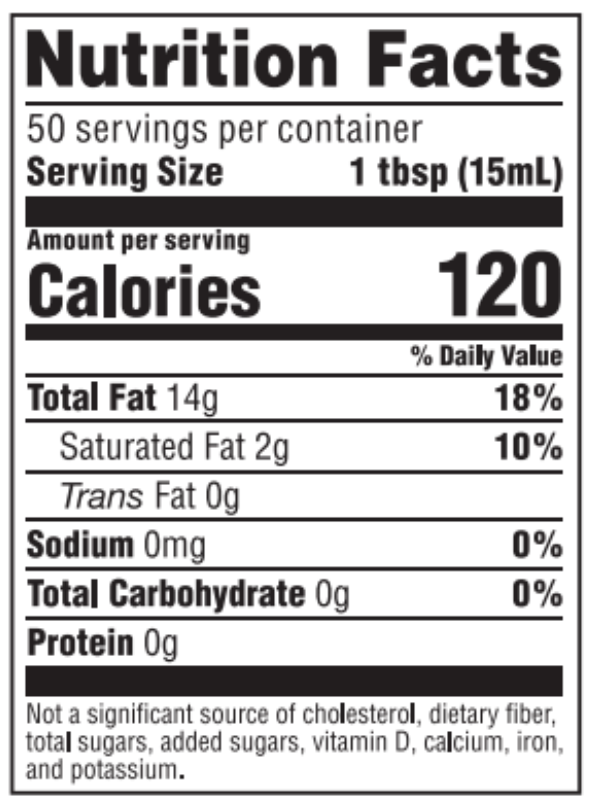 Everyday Salad Oil | 100% Extra Virgin Olive Oil