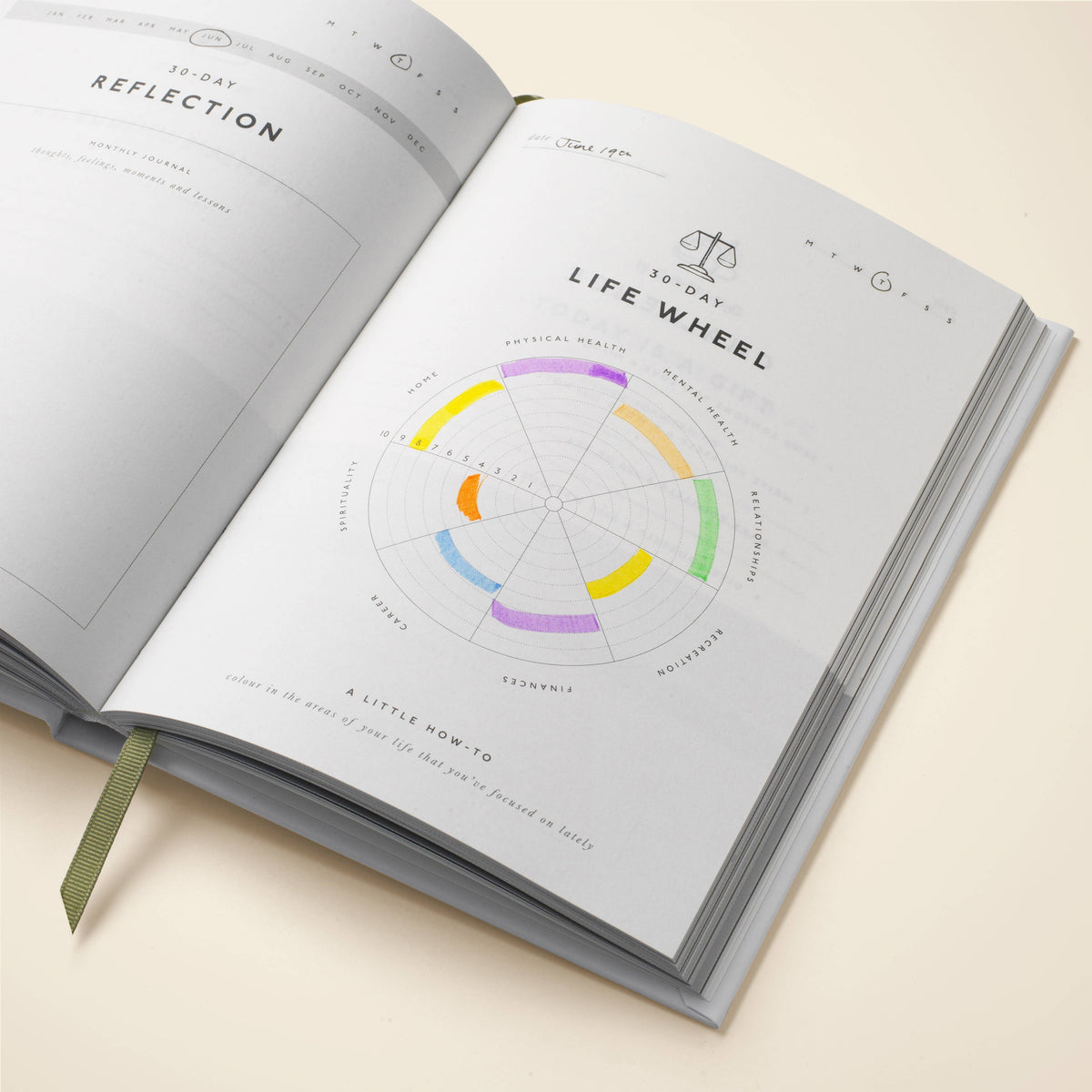 Guided Gratitude Journal, A5 Hardcover - Gratitude Attitude