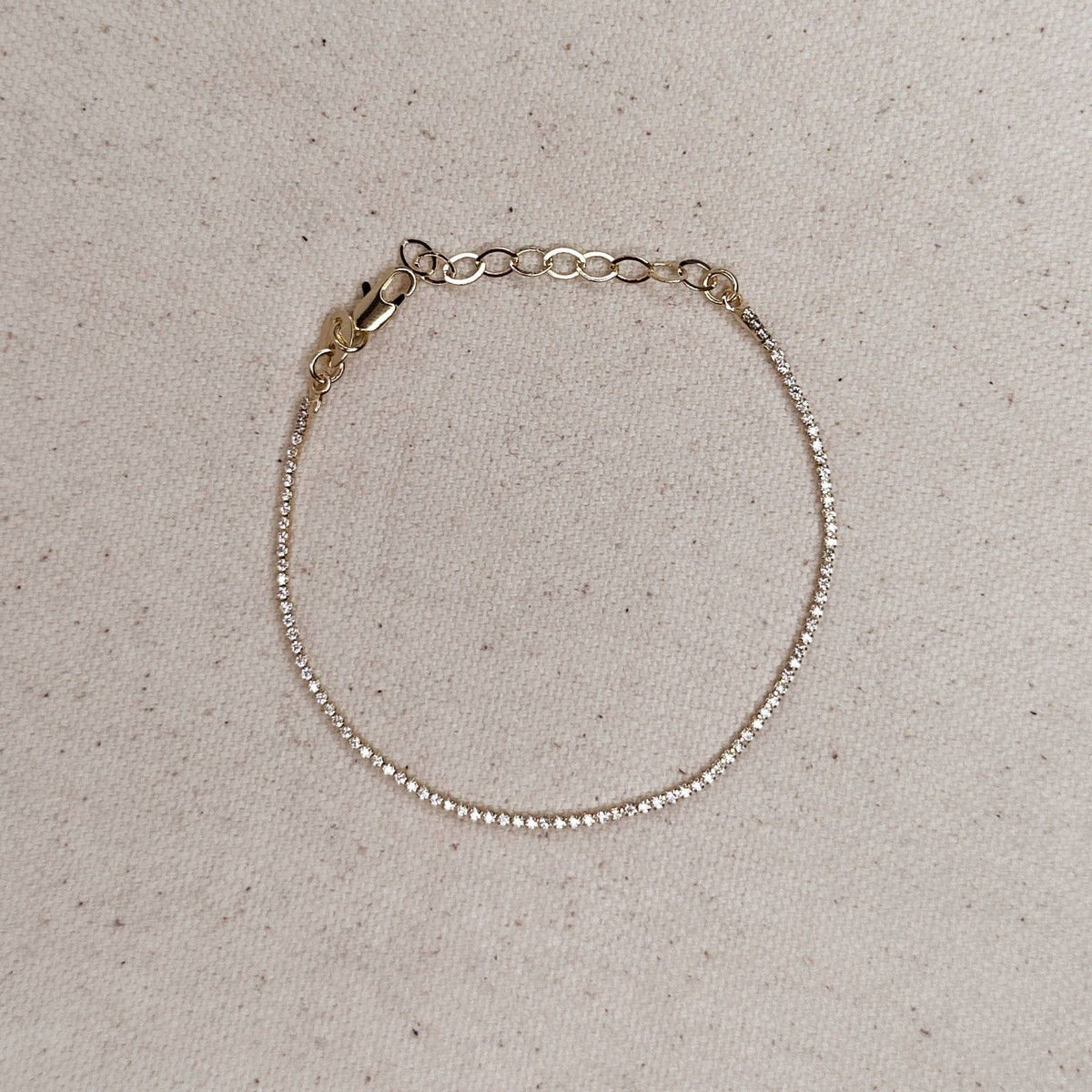 Tennis Bracelet 18k Gold
