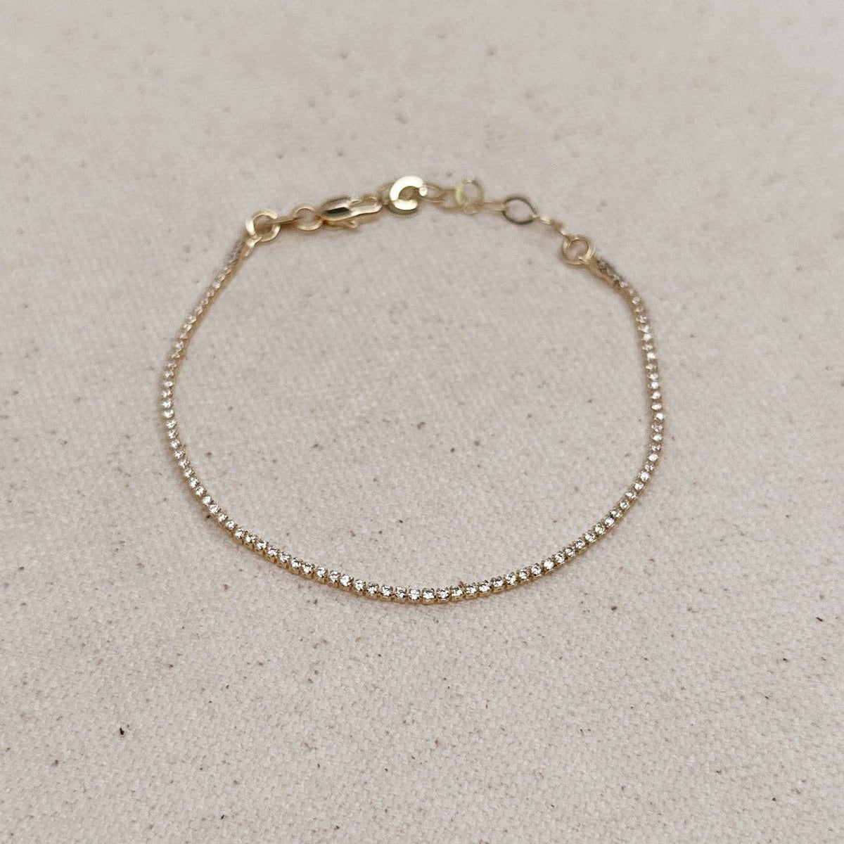 Tennis Bracelet 18k Gold