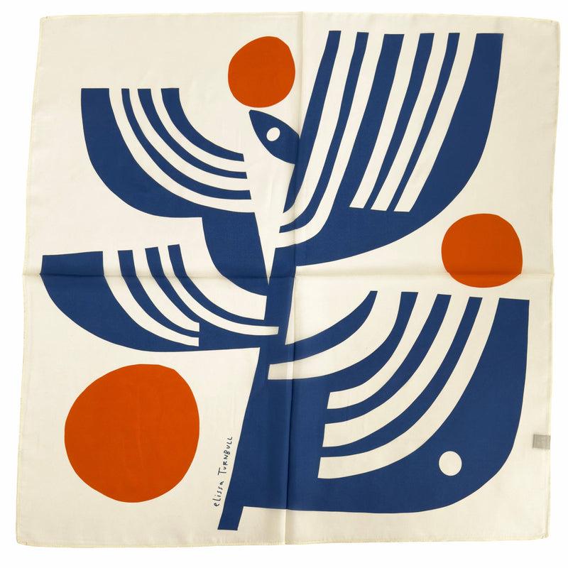 Voyager Silk - Workday Botanical Scarf