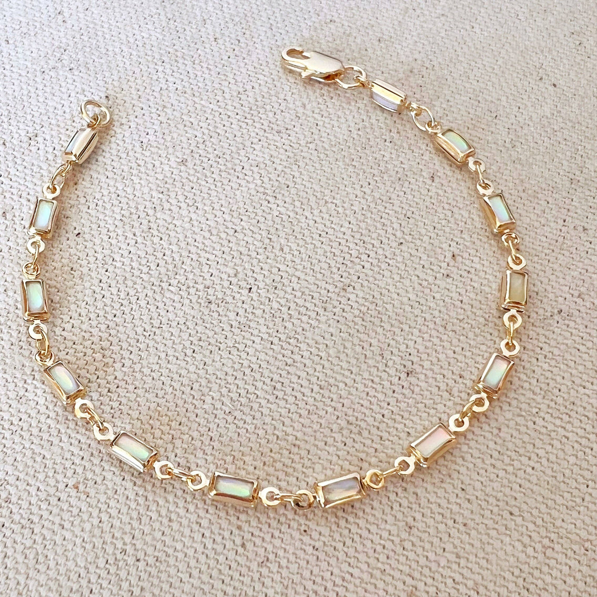 Opal Bracelet 18k Gold