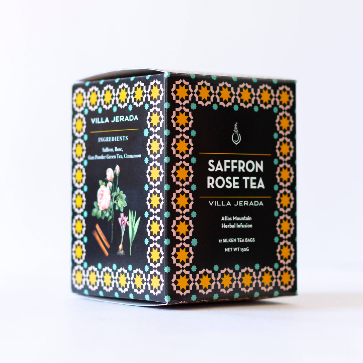 Saffron Rose Green Tea - (150g) 12 tea bags