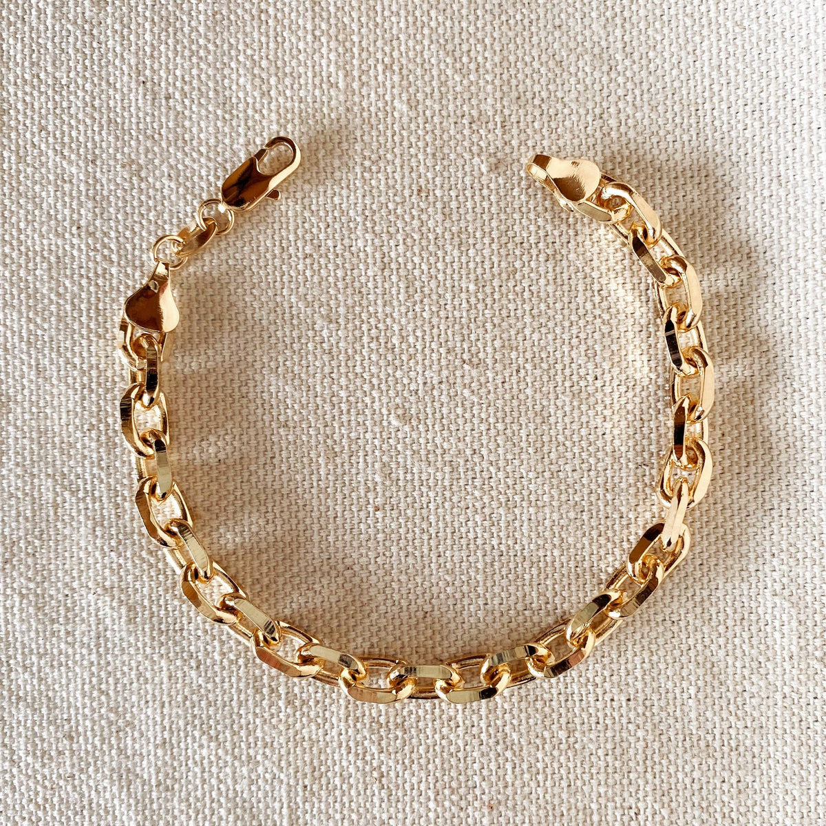 Link Bracelet 18k Gold