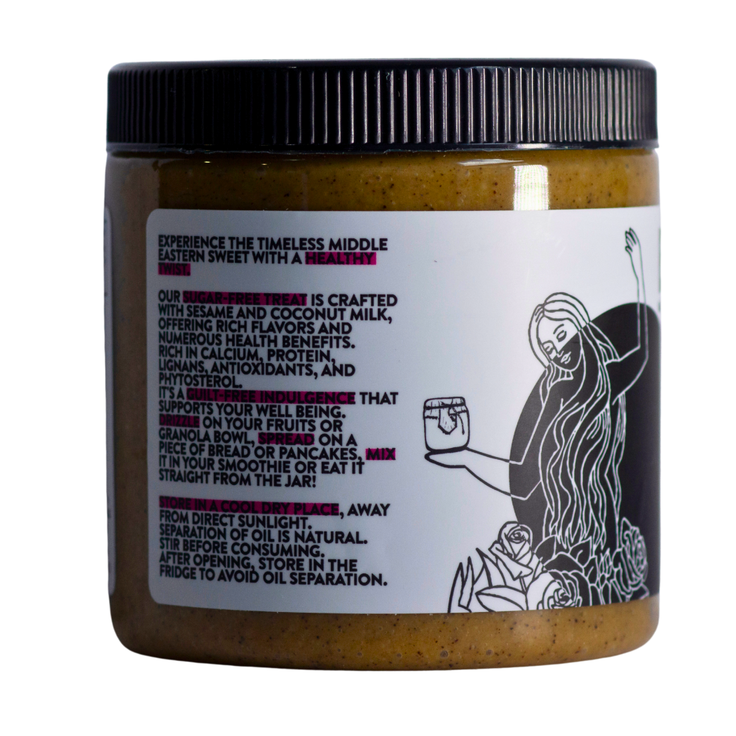 Coffee Cardamom Halva Spread